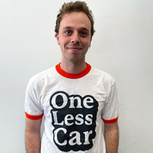 Load image into Gallery viewer, &#39;One Less Car&#39; Ringer Tee

