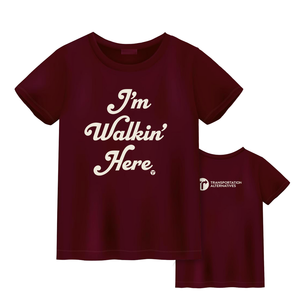 'I'm Walking Here' Tee