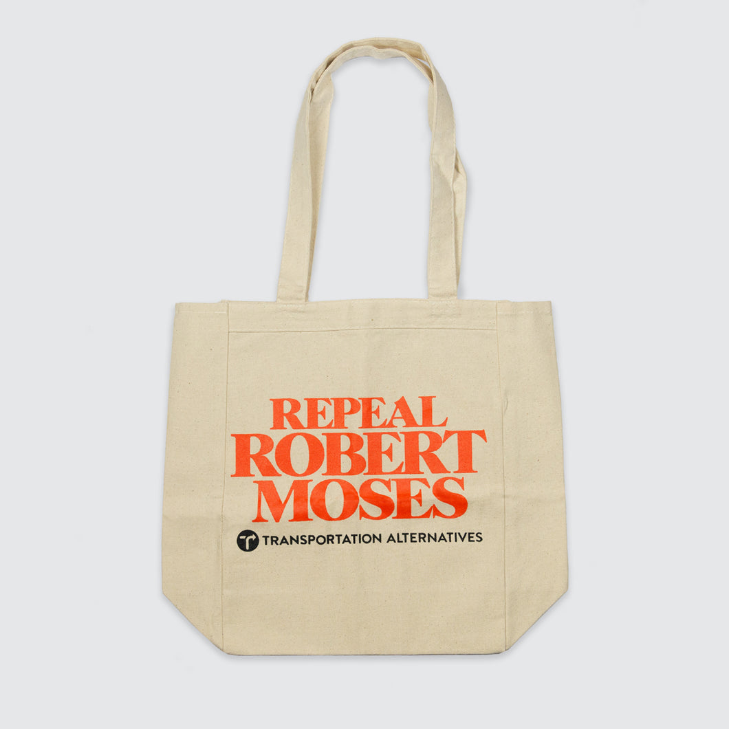 Repeal Robert Moses Transportation Alternatives tote bag